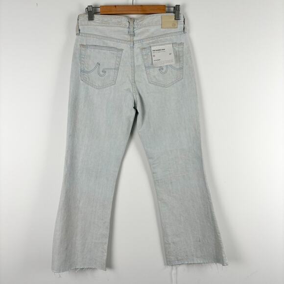 NWT‎ AG Adriano Goldschmied Quinne High-Rise Cropped Kick Flare Jeans Size 27 - Picture 2 of 7